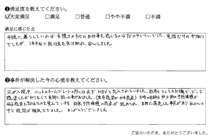 疑問が解決できました